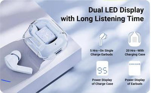 Multicolor Long-Lasting Battery With Fast Charge Earbuds