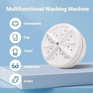 Portable Mini Washing Machine - 1 Pc, Efficient and Convenient for Easy Laundry Solutions