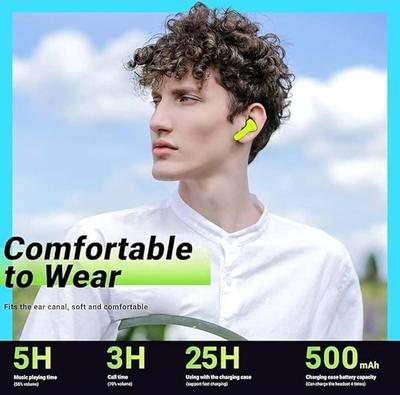 Multicolor Long-Lasting Battery With Fast Charge Earbuds