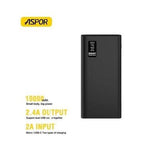 ASPOR A330 10000mAh Power Bank | Mini Size Portable Travel Battery Pack