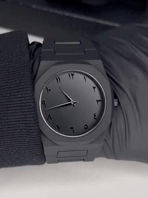 Men's Carbon Fiber Water Resistant Quartz Chain Watch - 1 Pc