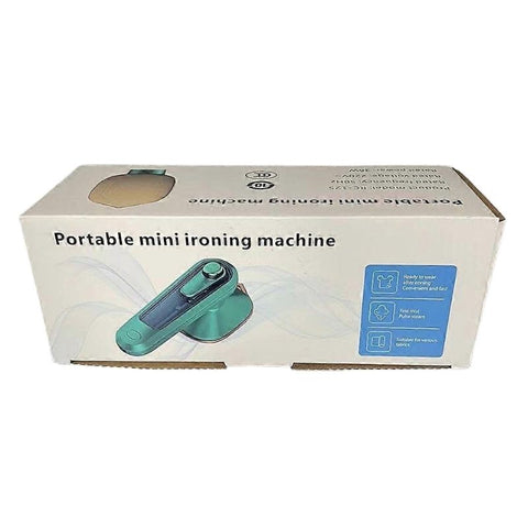 Portable Mini Steam Iron | Handheld Garment Steamer for Quick Wrinkle Removal at Home & Travel