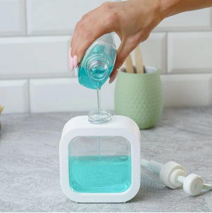 Portable Refillable Soap Dispenser Bottle (300/500ml) | Leak-Proof Pump Bottle for Kitchen, Bathroom, or Shower