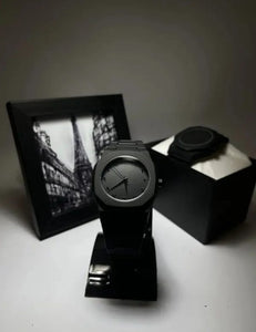 Full Black Aura Quartz Watch – Lightweight Design, , Premium Quality & Finish – Best Quality Analog Watch For Boys – Watch For Men | Full Black Color Watch – With Box