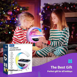 BT 3401 LED Wireless Charging Speaker & Atmosphere Lamp Smart Charger, Speaker & Lamp