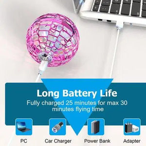 Colorful 1 Pc Flight Gyro Flying Spinner for Boys & Girls - Durable Plastic Fun Toy